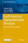 Cover: South American Sauropodomorph Dinosaurs - Springer