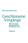 Cover: Geschlossene Vorg&auml;nge - Urs Engeler