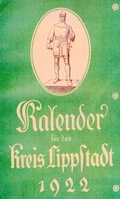 Cover: Kalender f&uuml;r den Kreis Lippstadt 1922 (Reprint) - Leimeier, W