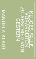 Cover: Kluges F&auml;lle - Spector Books