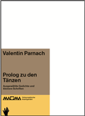Cover: Valentin Parnach. Prolog zu den T&auml;nzen - Spector Books