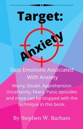 Cover: Target: Anxiety (Happiness Is No Charge, #8) - Happiness Is No Charge