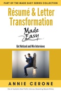 Cover: Resume and Letter Transformation Made Easy - Cerone