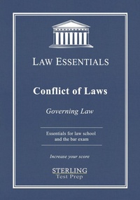 Enlarge image Cover: Conflict of Laws, Governing Law - Sterling Education