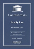 Cover: Family Law, Governing Law - Sterling Education