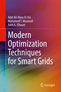 Enlarge image Cover: Modern Optimization Techniques for Smart Grids - Springer