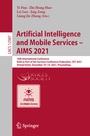 Cover: Artificial Intelligence and Mobile Services - AIMS 2021 - Springer
