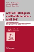Cover: Artificial Intelligence and Mobile Services - AIMS 2021 - Springer