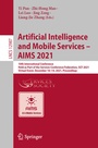 Cover: Artificial Intelligence and Mobile Services - AIMS 2021 - Springer