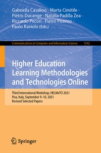Abbildung von: Higher Education Learning Methodologies and Technologies Online - Springer