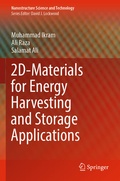 Cover: 2D-Materials for Energy Harvesting and Storage Applications - Springer