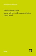 Bild: Menschliches, Allzumenschliches 1 (Neue Ausgabe 1886) - Meiner