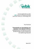 Cover: Prozesskette zur Herstellung von hybriden Faser-Metall-Preforms - Shaker