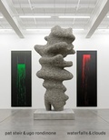 Cover: Pat Steir & Ugo Rondinone - Waterfalls & Clouds - Dr. Cantz'sche Verlagsgesellschaft mbH & Co. KG