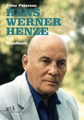 Cover: Hans Werner Henze - edition text + kritik