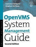 Cover: OpenVMS System Management Guide - Elsevier