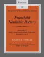 Cover: Franchthi Neolithic Pottery, Volume 2 - Indiana University Press
