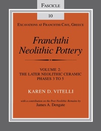 Enlarge image Cover: Franchthi Neolithic Pottery, Volume 2 - Indiana University Press