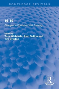 Enlarge image Cover: 16-19 - Routledge