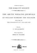 Cover: The Arctic Whaling Journals of William Scoresby the Younger (1789-1857) - Routledge