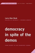 Cover: Democracy in Spite of the Demos - Rowman & Littlefield Publishers