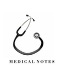 Cover: Medical Notes blank creative Journal - Blurb