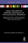 Cover: Using Declarative Mapping Sentences in Psychological Research - Routledge