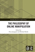 Cover: The Philosophy of Online Manipulation - Routledge