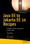 Cover: Java EE to Jakarta EE 10 Recipes - APress