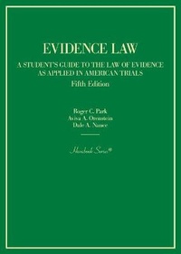 Abbildung von: Evidence Law - West Academic Press