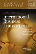 Cover: Principles of International Business Transactions - West Academic Press