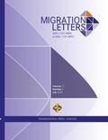 Cover: Migration Letters - Vol. 17 No. 4 - July 2020 - Transnational Press London