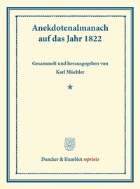 Abbildung von: Anekdotenalmanach auf das Jahr 1822. - fibre