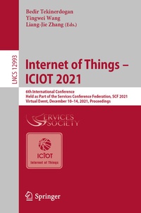 Abbildung von: Internet of Things - ICIOT 2021 - Springer