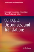 Cover: Concepts, Discourses, and Translations - Springer