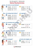 Cover: Das &Uuml;bungsheft Mathematik 2 - Poster Meine Rechentricks - Mildenberger Verlag GmbH