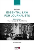Cover: McNae's Essential Law for Journalists - Oxford University Press