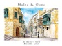 Cover: Malta, Gozo & Comino, An Artist's View. - Coeur De Lion Press