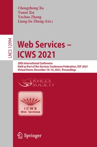 Enlarge image Cover: Web Services - ICWS 2021 - Springer