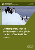 Cover: Contemporary French Environmental Thought in the Post-COVID-19 Era - Palgrave Macmillan