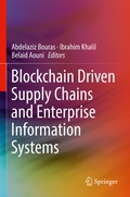 Cover: Blockchain Driven Supply Chains and Enterprise Information Systems - Springer
