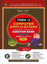 Abbildung von: Educart Term II CBSE Class 10 Computer Application Questions Bank - EDUCART