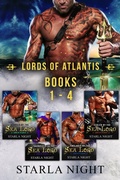 Cover: Lords of Atlantis Boxed Set: A Merman Shifter Fated Mates Romance Novel (Lords of Atlantis Boxed Sets, #1) - Wendy Lynn Clark Publishing