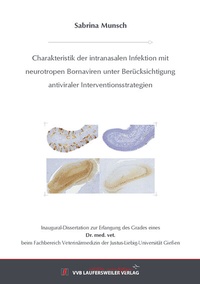Abbildung von: Charakteristik der intranasalen Infektion mit neurotropen Bornaviren unter Berücksichtigung antiviraler Interventionsstrategien - VVB Laufersweiler Verlag