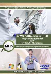 Abbildung von: MHS - AEVO/ADA-Schein nach §30 BBiG - Fragenkatalogtrainer IHK (Windows) - TPM-Media Verlags & Bildungsgesellschaft (Zweigniederlassung Deutschland)