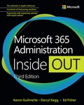 Cover: Microsoft 365 Administration Inside Out - Addison Wesley