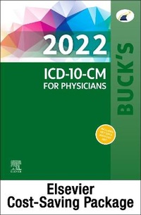 Abbildung von: Buck's 2022 ICD-10-CM Physician Edition, 2022 HCPCS Professional Edition & AMA 2022 CPT Professional Edition Package - Saunders