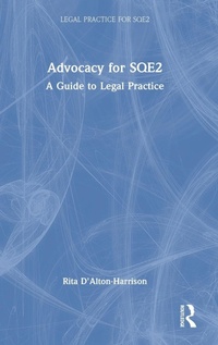 Abbildung von: Advocacy for SQE2 - Routledge