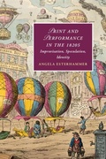 Cover: Print and Performance in the 1820s - Cambridge University Press