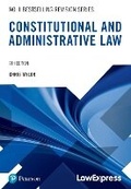 Cover: Law Express Revision Guide: Constitutional and Administrative Law - Pearson Education Limited